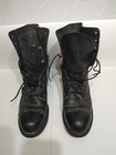 1984 Black Leather BILTRITE STEEL TOE COMBAT BOOTS Size 9.5 R Used, but Good — photo 2