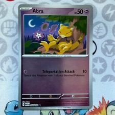 Abra 054/132 Common Mega Evolution Pokemon Reverse Holo Near Mint