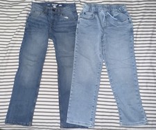 Lot of 2 Cat  Jack Jeans; Boy  s Size 8; Bootcut; Stretch, Athletic