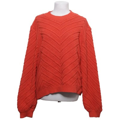 Lindex, Strickpullover, Größe: L, Rot, Acryl/Baumwolle, Chevron #sKg