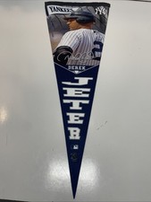 Derek Jeter New York Yankees MLB WinCraft Premium Pennant