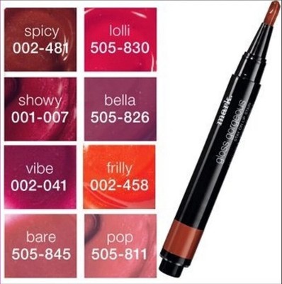 Avon mark Gloss Gorgeous Stay on Lip Stains In Pop New with box. Fast Shipping