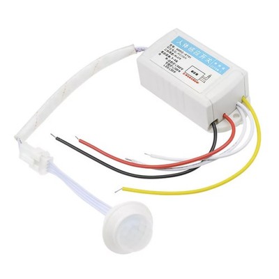 AC220V 200W Human Body IR Infrared Sensor Switch Light Auto Control Replacement