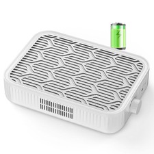 Nail Dust Collector Cordless - Rechargeable Nail Dust Collector Quiet  Power...