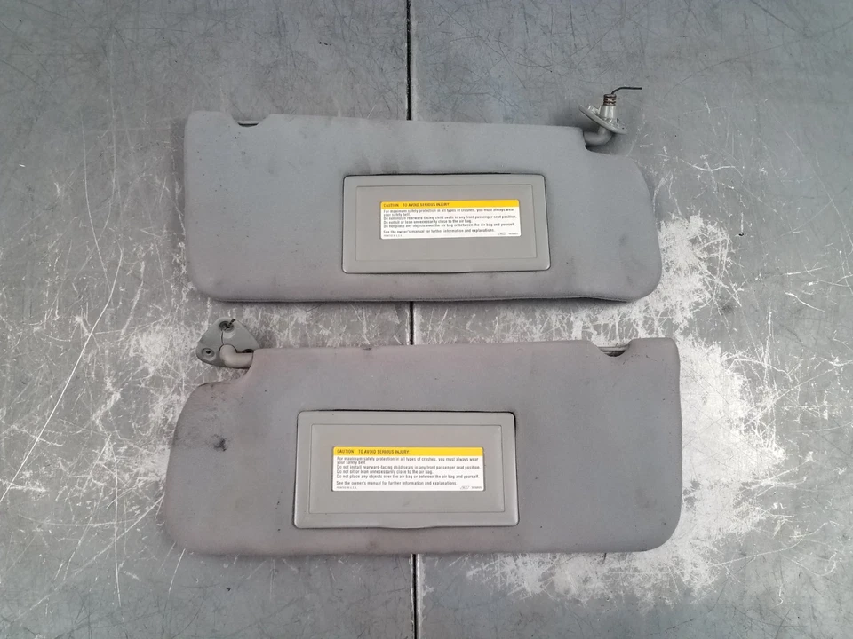 1996 Chevy Impala SS Sedan Sun Visors #1673 Z2 - Image 4 of 4