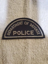 Vintage Department of Defense Police shoulder patch