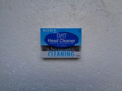 Vintage DAT Cassette Head Cleaner SONY DT-10CLD -  K7 Digital Audio Tape New .