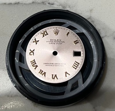ROLEX DATEJUST 31mm FACTORY ROSE GOLD ROMAN NUMERAL DIAL