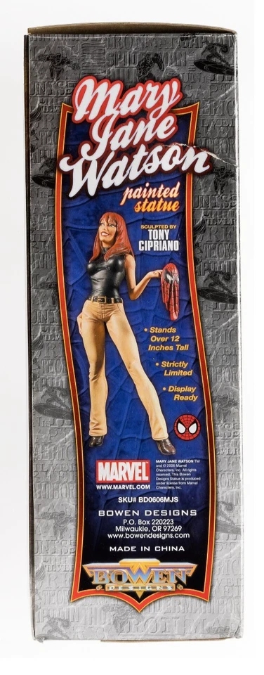Nueva/Sellada Estatua Bowen Designs Mary Jane Watson Tamaño Completo 🔥NUEVA EN CAJA #459/1500 ¡RARA! Foto 2 de 4