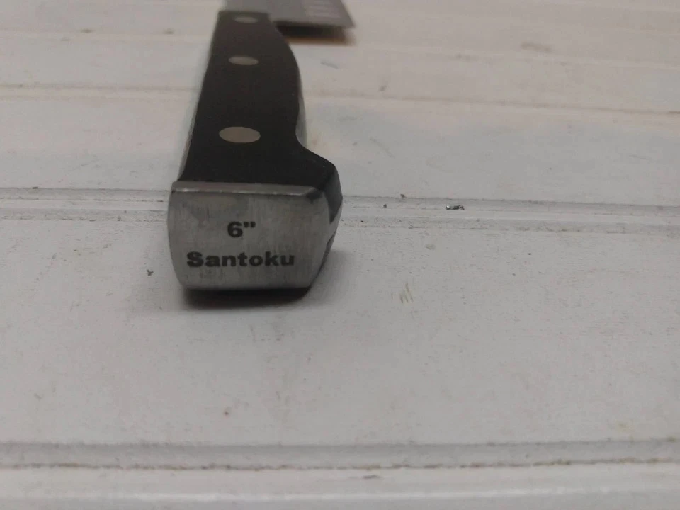 Juego de cuchillos de cocina Calphalon Cubiertos Sin Manchas 8 piezas Acero Afilador y Bloque Foto 4 de 4