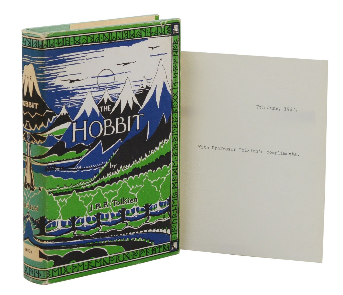 The Hobbit & The Lord of the Rings Trilogy ~ SIGNED by J.R.R.