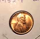 1952 Lincoln Wheat Cent. Uncirculated. My Father Got From The Mint. Beauty!!