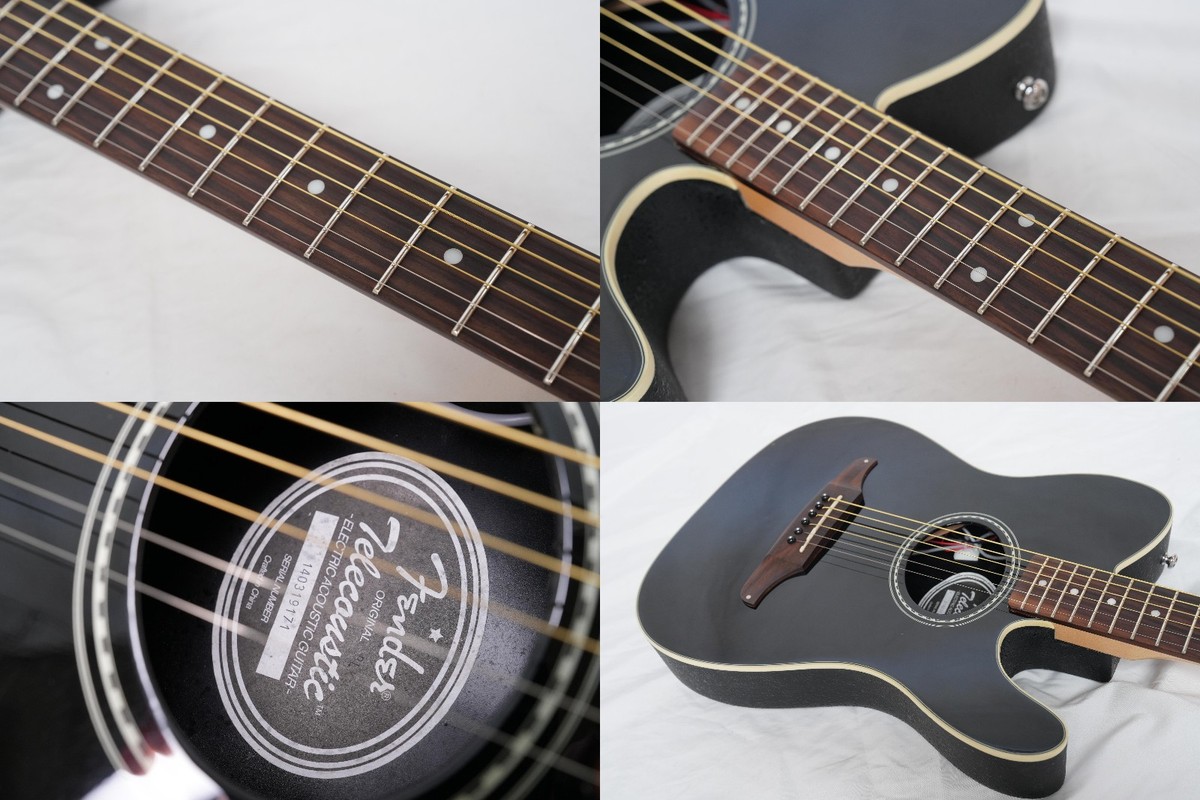 Fender Acoustic TELECOUSTIC BLACK 2014 Japan Limited Edition