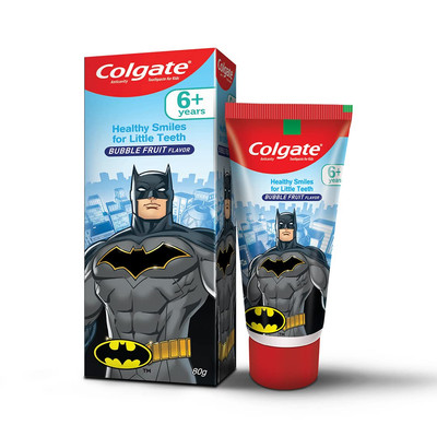 Colgate Spiderman Themed Kids Toothpaste 2.8 Ounce Blue Cleans Teeth