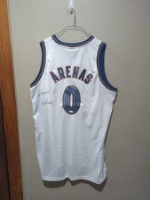 Gilbert Arenas Signed Washington Wizards Nike Style Jersey (JSA COA) 3xAll Star
