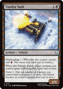 Tundra Tank Foil 121 Avatar: The Last Airbender Magic the Gathering