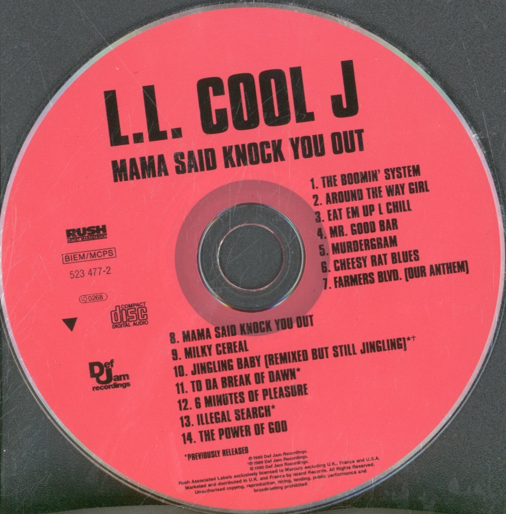 Ll Cool J Mama Said Knock You Out CD Europe Def Jam Recordings 5234772