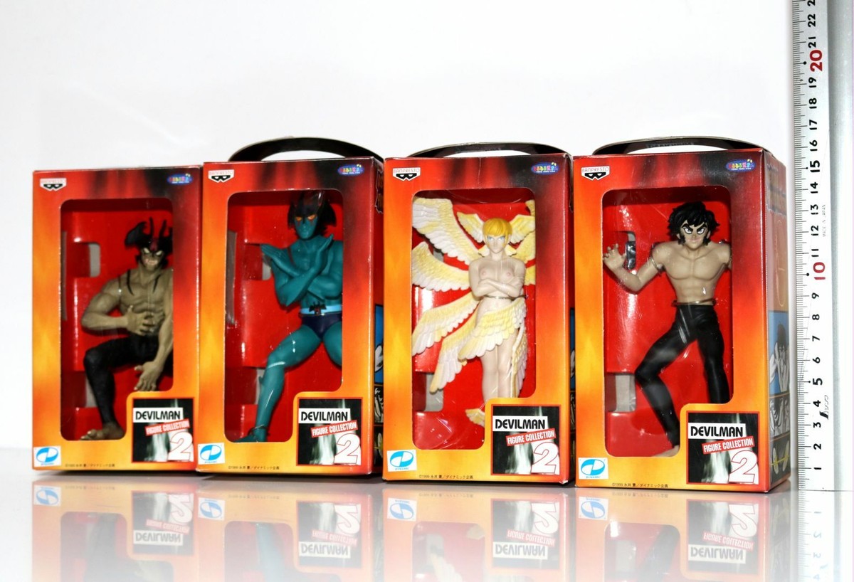 プレストマン BANPRESTO japan anime DEVILMAN figure vintage rare 1999