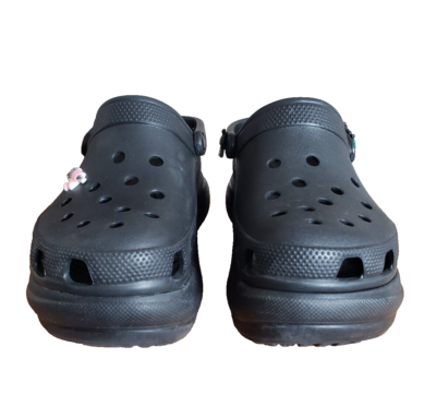 CROCS Black Men\'s Classic Clog Sandals with Team Charm Crocs and the NFL just dropped their first wave of Classic  main image 3