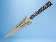 Sterling KIRK & SON Letter Opener REPOUSSE INTL LEAGUE PRESS CLUB Baltimore 1899