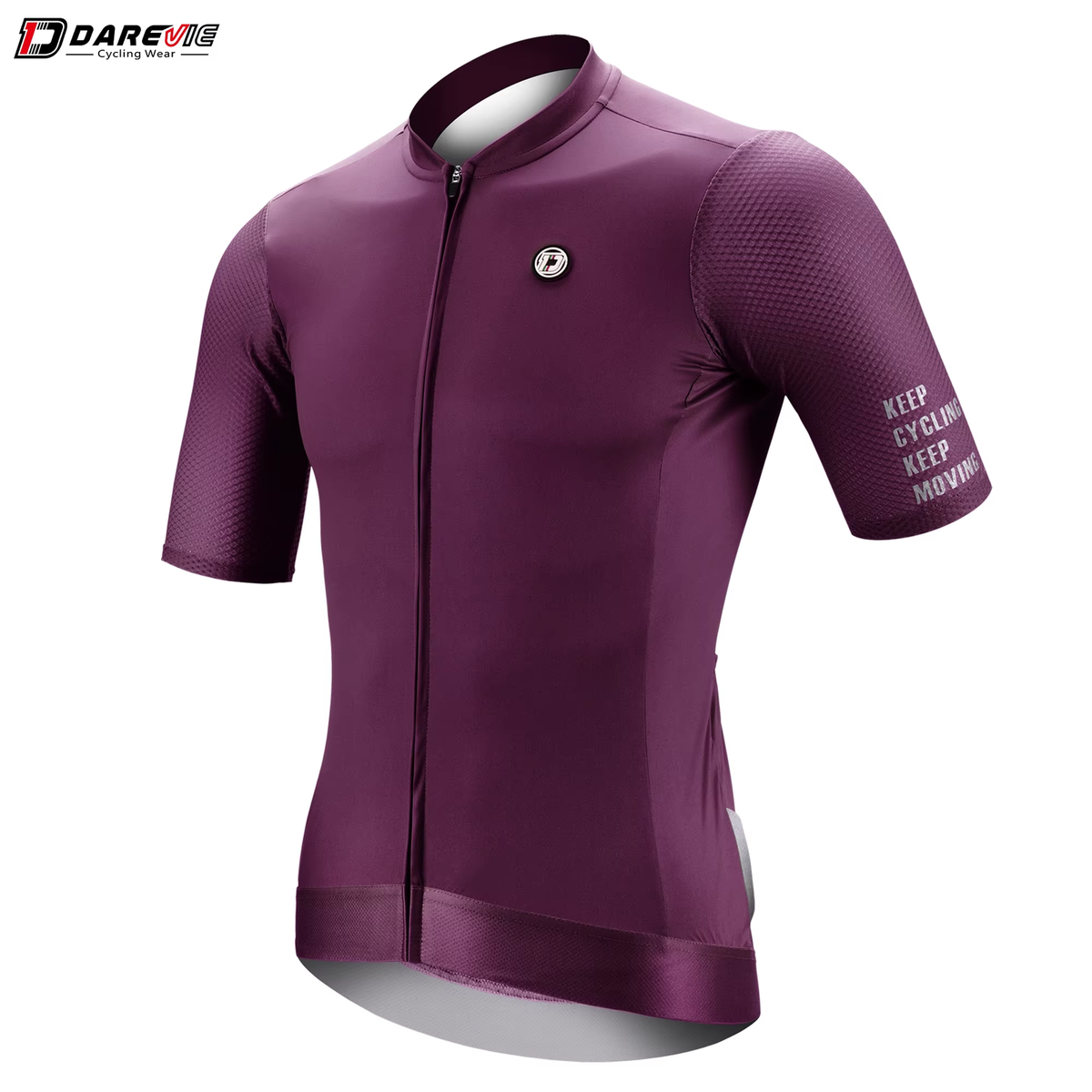 Cycling Jersey SPF 50 Anti-Uv Training Level Slim Fit Maillot