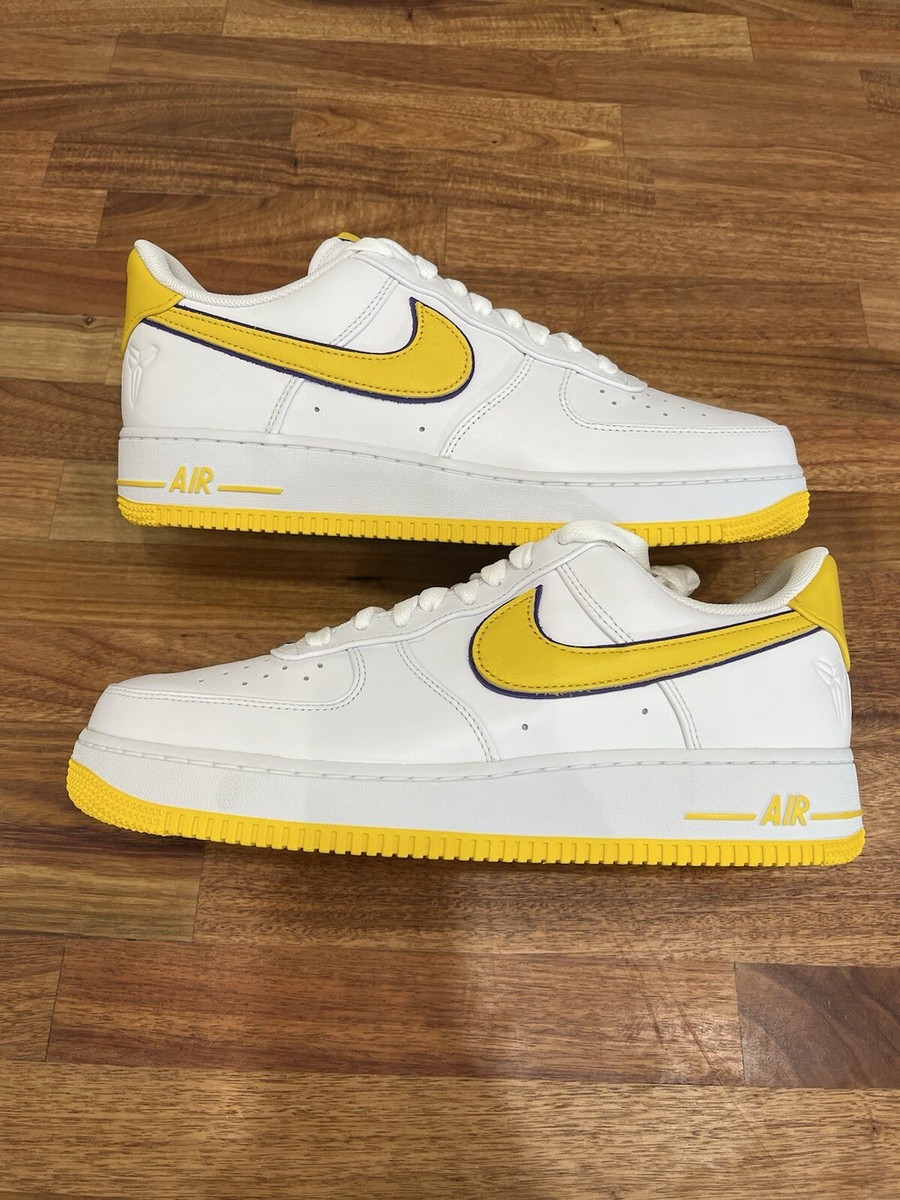 Nike Air Force 1 Kobe Bryant Lakers Home Size 11 FZ1151 100 | eBay