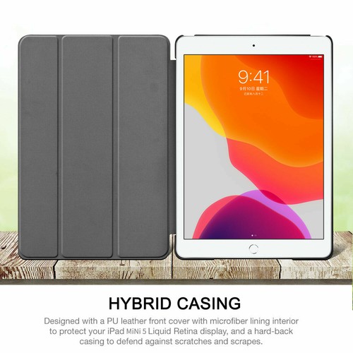 Funda inteligente abatible de cuero con soporte magnético para iPad 10.2 7a generación 2019 - Imagen 60 de 144