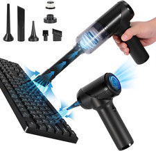 Powerful Keyboard Cleaner, Compressed Air Duster, Blower and Vacuum 3-In-1, USB