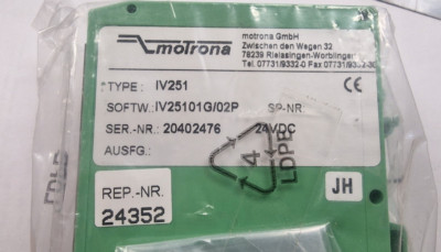 MOTRONA IV251 Signal Converter SSI  Absolute Analog  Serial RS232 RS485 1 piece