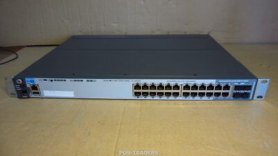 HP J9726A 2920-24G 24-Port Gigabit + 4x SFP Switch 1x J9739A 165W PSU + RACK EAR