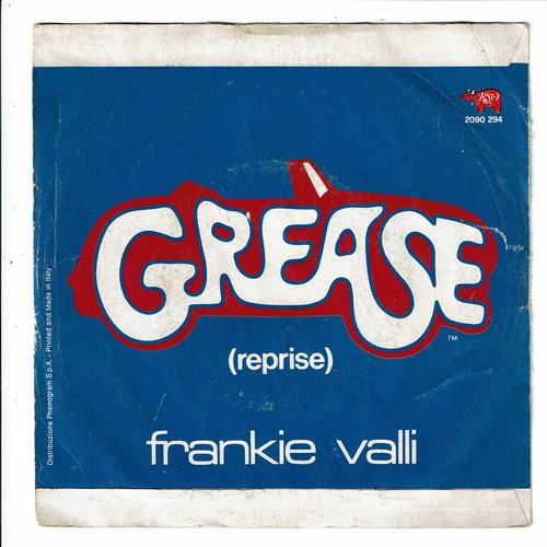 Frankie VALLI Vinyle 45T 7" B.O. Film GREASE O. NEWTON & TRAVOLTA - RSO 2090294 - Picture 3 of 3