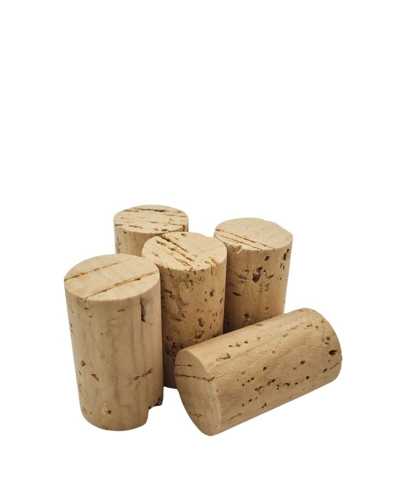 Straight Cork Stopper 30pcs. For Homemade Wine Making Bottle