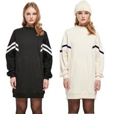 Urban Classics Robe Sweat College Oversize Pour Femmes Mini-Kleid Pulloverkleid
