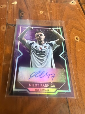 Mythos 2024-25 Diamond Series Milot Rashica 1/1 Besiktas Auto Card