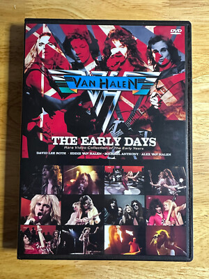 Van Halen - The Early Years DVD Box Set Live Eddie Alex David Lee Roth