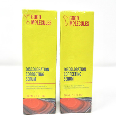 Good Molecules Discoloration Correcting Serum 30 mL 1 fl oz Set of 2