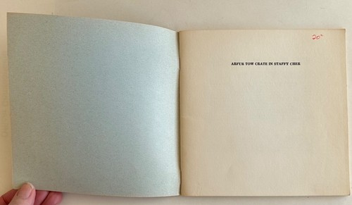 Arfur Tow Crate in Staffy Cher - Book 1; 5th Impression (SC, 1974) *RARE* - Picture 4 of 10