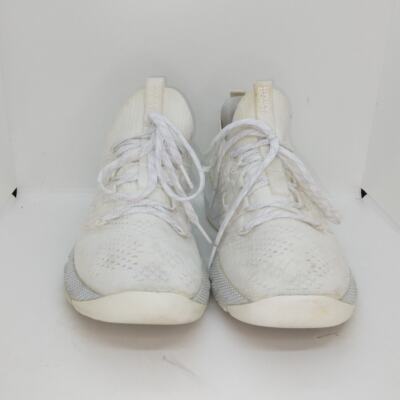 Under Armour HOVR Project Rock 3 Mens Pre-owned White Athletic Sneakers - sz. 8 Under Armour HOVR Project Rock 3 Mens Pre-owned White  main image 2