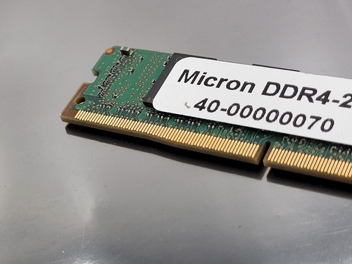 Mircon MTA9ADF1G72AKIZ-2G6B1ZI 8GB (x72, ECC, SR) DDR4 SDRAM VLP MiniUDIMM RAM - Picture 4 of 11