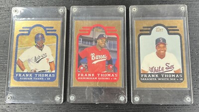 Frank Thomas 1991 Bleachers Set Of Three 7942 Of 10000 | eBay