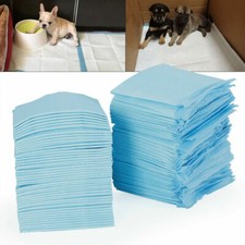100 tlg Pipi Trainingsmatte Welpenunterlage Hunde Katze Pinkeln Pads PE + Papier