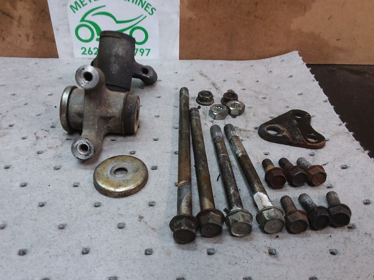 HaPPy!1〜4 88-96 ZX6 88 1988 Kawasaki ZX600C motor mounts bolts brackets KIT