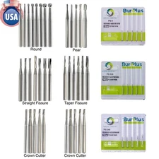 Wave Dental Carbide Bur FG330 Round 1/4 2 4 6 8 557 Friction Grip High Speed Bur