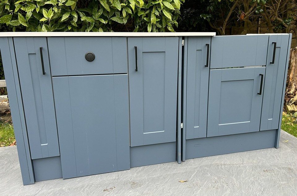 Calypso Suite Combined Furniture Vanity Unit Sink Toilet WC Set *£2000