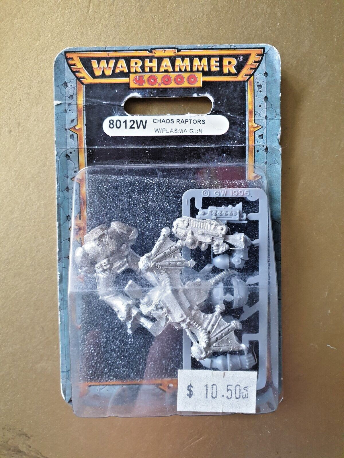 Warhammer 40K Chaos Raptor with Plasma Gun, Metal Sealed 1997 OOP