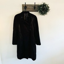 L.a.m.b. Black Long Embossed Jacket Fall 2007 0