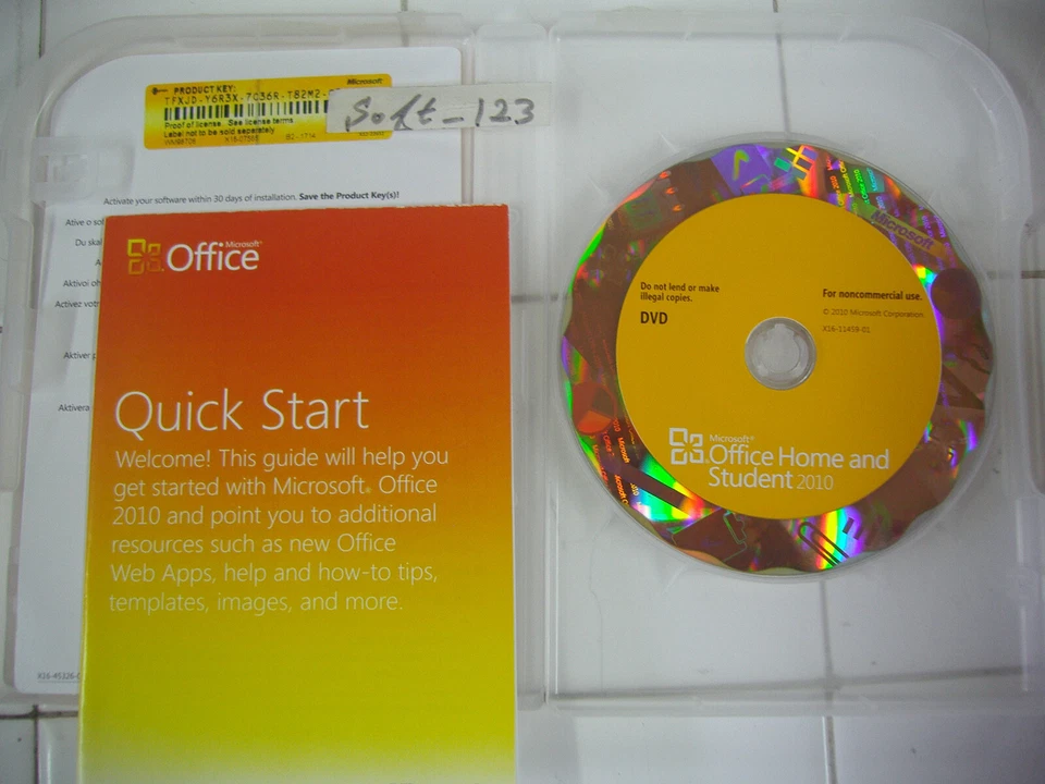 MS Microsoft Office 2010 Home and Student Family Pack Licensed For 3PCs =RETAIL= - Image 2 of 3