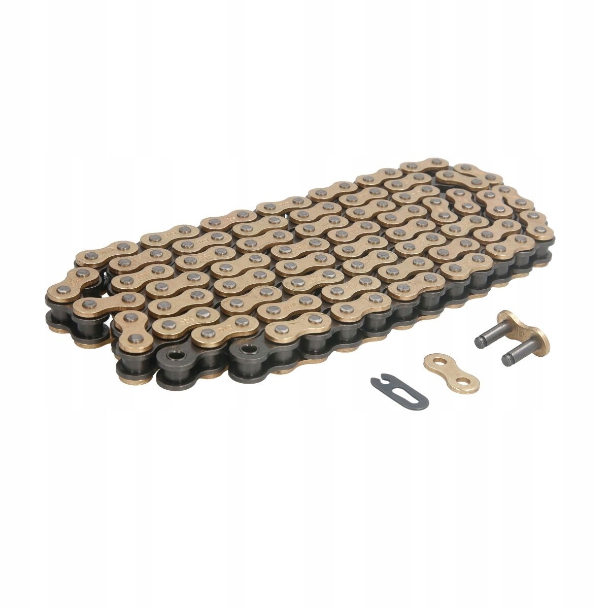 Chaîne de transmission 520MX-114 Or idéale pour moto cross ouverte