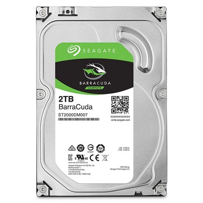 interne HDD Festplatte Seagate BarraCuda Compute 2TB 3.5'' SATA 6GB/s Bulk