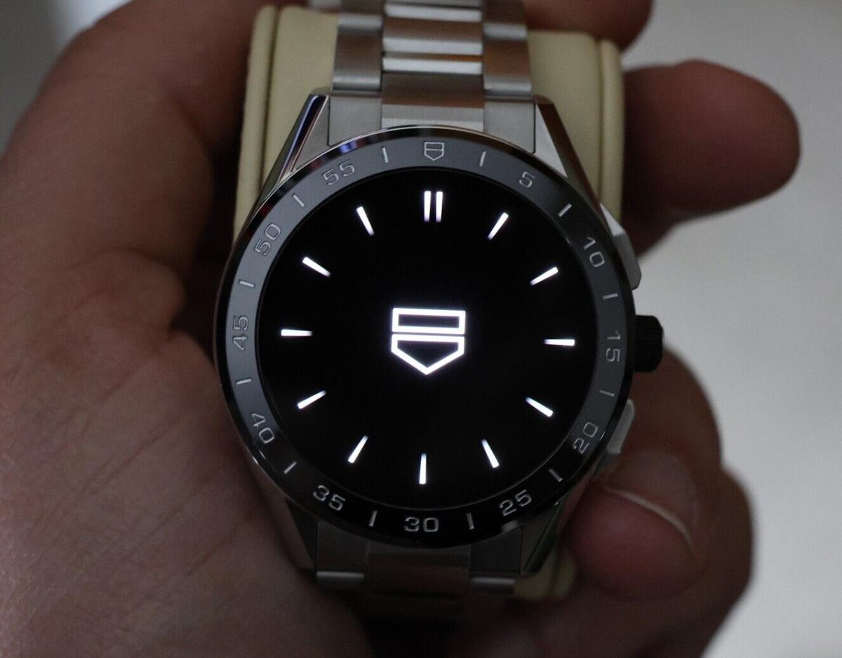 Tag Heuer Mens Connected Smart Watch SBG8A10.BA0646 Black Tag Heuer Mens Connected Smart Watch SBG8A10.BA0646 Black